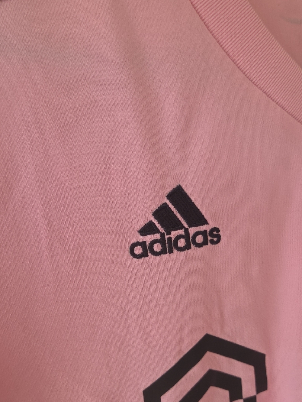 NWT Adidas MLS Inter Miami FC LIONEL MESSI Pink Jersey Sz M Soccer Futbol - Picture 8 of 13